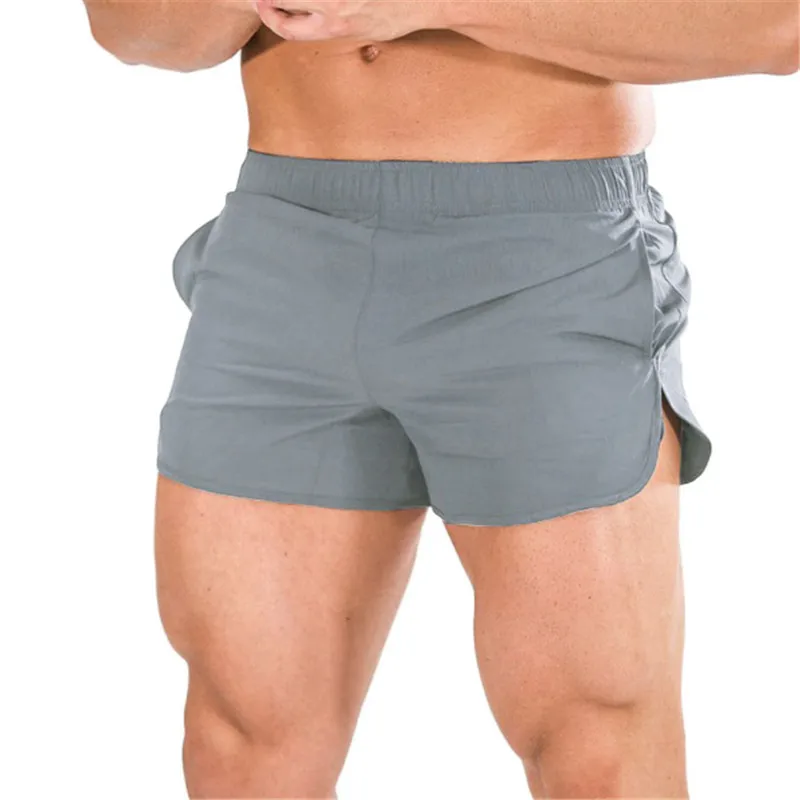 

Mens Gym Workout Casual Clothing Fitness Running Shorts pantalon sport homme Quick Dry Training Exercise Shorts