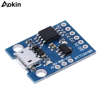 

Blue Black TINY85 Digispark Kickstarter Micro Development Board ATTINY85 module for Arduino IIC I2C USB 5V Mini Micro ATTINY85
