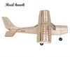 RC AirPlanes Laser Cut Balsa Wood Airplane Kit Cessna-150 Frame without Cover Wingspan 960mm Model Building Kit Woodiness model ► Photo 3/4