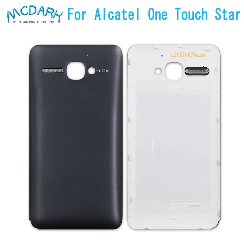 Mcdark For Alcatel One Touch Star 6010D OT-6010D New Back Battery Cover Case Plastic Housing Rear Door OT-6010 |