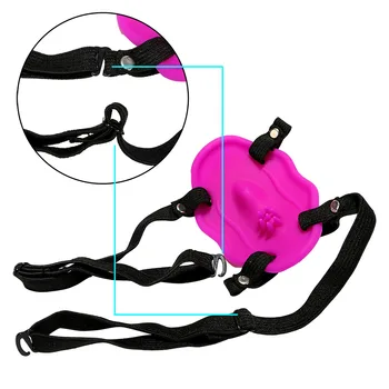 OLO Butterfly Vibrator Wearable Clitoris Stimulate G-spot Massage Sex Toys for Women Female Masturbator Orgasm Medical Silicone 3