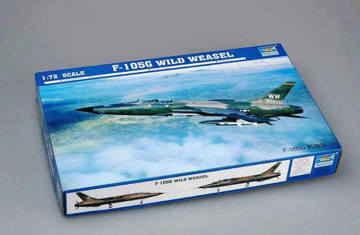 Trumpeter 1/72 01618 F-105G Thunderchief | Игрушки и хобби