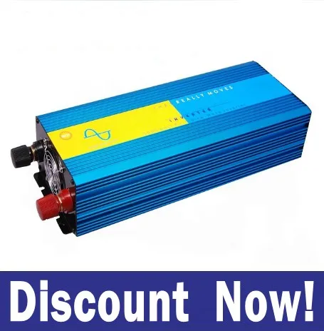 

Digital Display 1500w DC to AC voltage converter 12v to 220v Off Grid Pure Sine Wave power Inverter car inverter