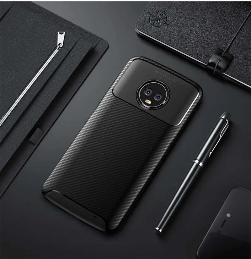 モト G 6 G6 プラスカーボン Motog6 ためのケースソフトアンチスキッドシリコーン Tpu 電話カバーモトローラモト G6 プラス フィット ケース Aliexpress