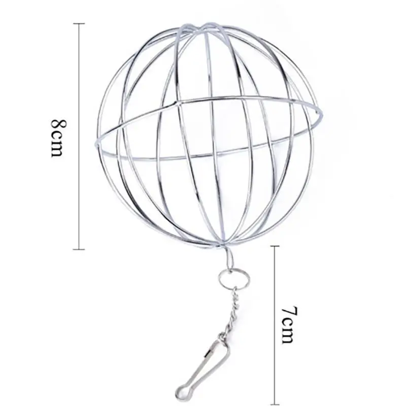 Игрушки для домашних животных из нержавеющей стали круглая Сфера корма для упражнений Висячие сено шар морская свинка хомяк крыса кролик