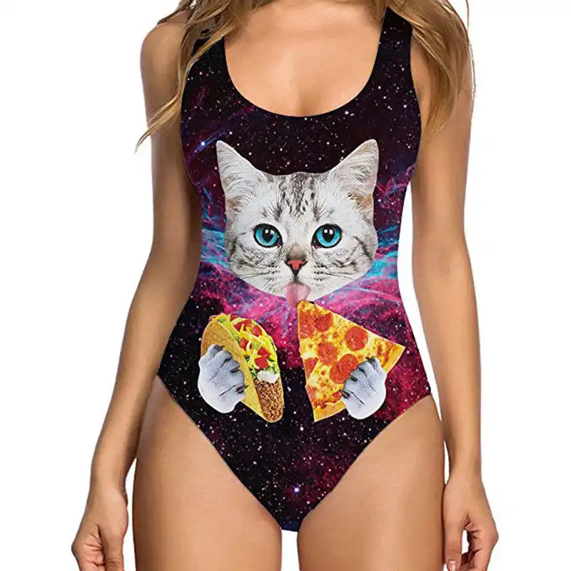Trendy Women Clothes Hot Casual Funny Nake Printed Swimsuit Polyester Swimwear One Piece Bodysuit Bikini Party Trendy Women Clothes Hot Casual Funny Nake Printed Swimsuit Polyester Swimwear One Piece Bodysuit Bikini Party