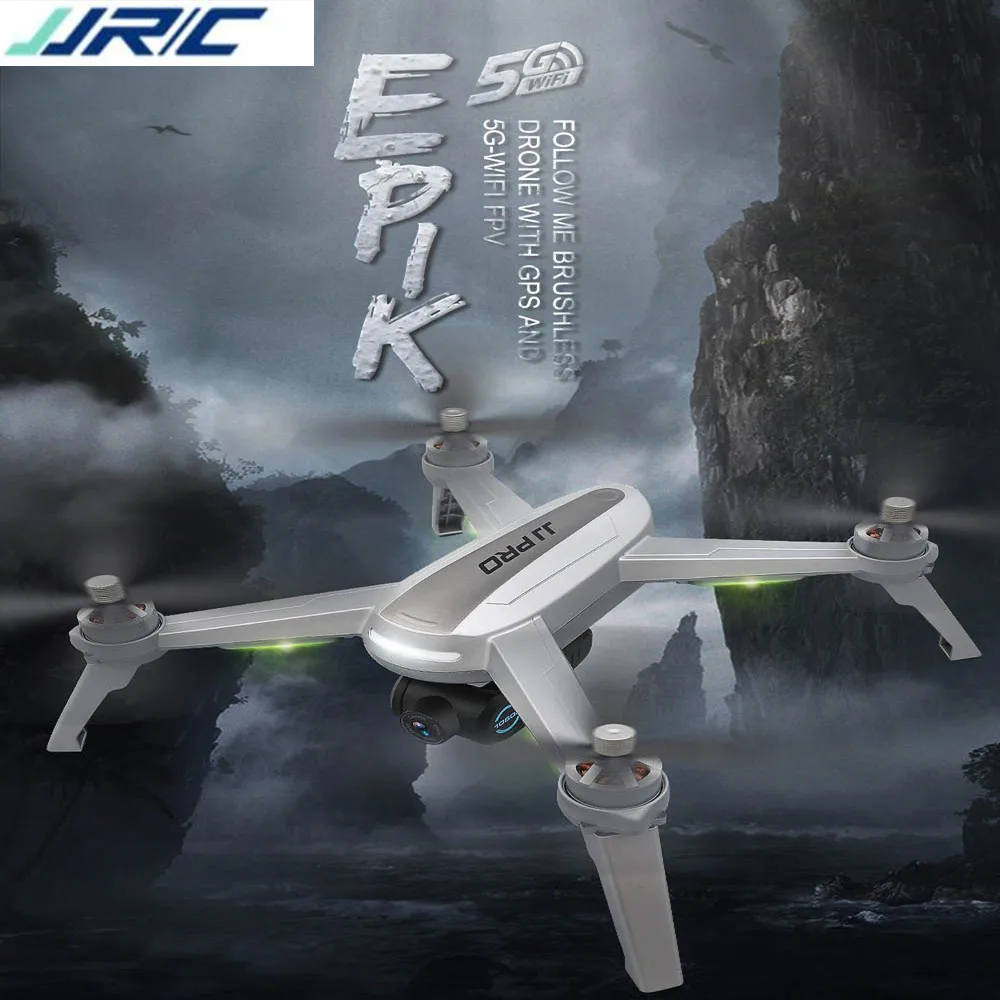 

JJRC JJPRO X5 RC Drone 5G WiFi FPV GPS Positioning Altitude Hold 1080P Camera Point of Interesting Follow Brushless Motor Drones