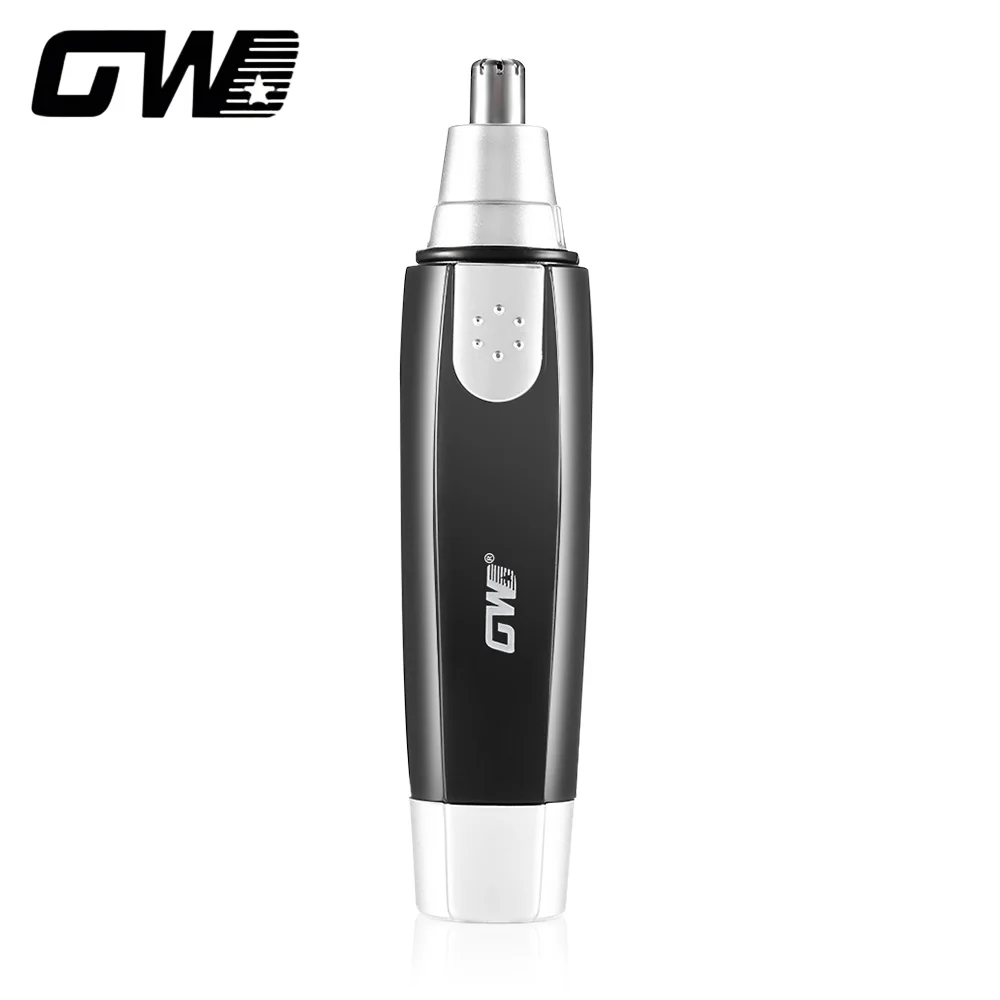 GW 213 Washable Blade Nose Hair Trimmer Curved Stainless Steel Blade