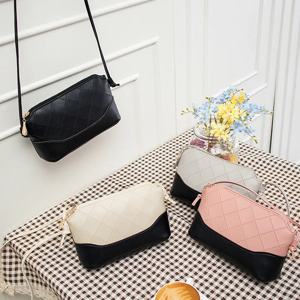 الأزياء حقيبة ساعي قذيفة حقيبة كتف السفر Crossbody حقيبة المرأة عارضة خليط يد الإناث عارضة حبال رسول