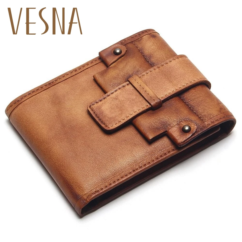 

TAUREN Handmade Retro Wallet For Mens Long Woman Wallets Hasp Wallet Retro Clutch For Men Coin Purse Card Holders Brown Wallet