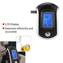 Цифровой спирта дыхания анализатор Портативный ручной дыхание ЖК-дисплей цифровой тестер на алкоголь/анализатор 3-значный ЖК-дисплей с синей подсветкой