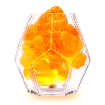 

LightMe M - 105 Crystal Salt Lamp Dimmable LED Light With Air Purifying Function