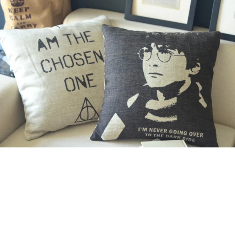 kiwiberry Linen harry potter movie pillowcase cushion almofadas para sofa coussin cojines home textile luxurious pillow kiwiberry Linen harry potter movie pillowcase cushion almofadas para sofa coussin cojines home textile luxurious pillow
