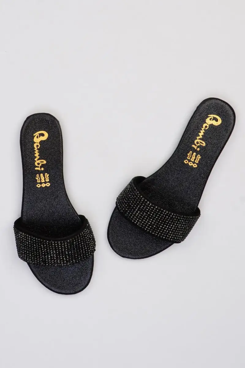 

Bambi Black Female Slippers F0331194278