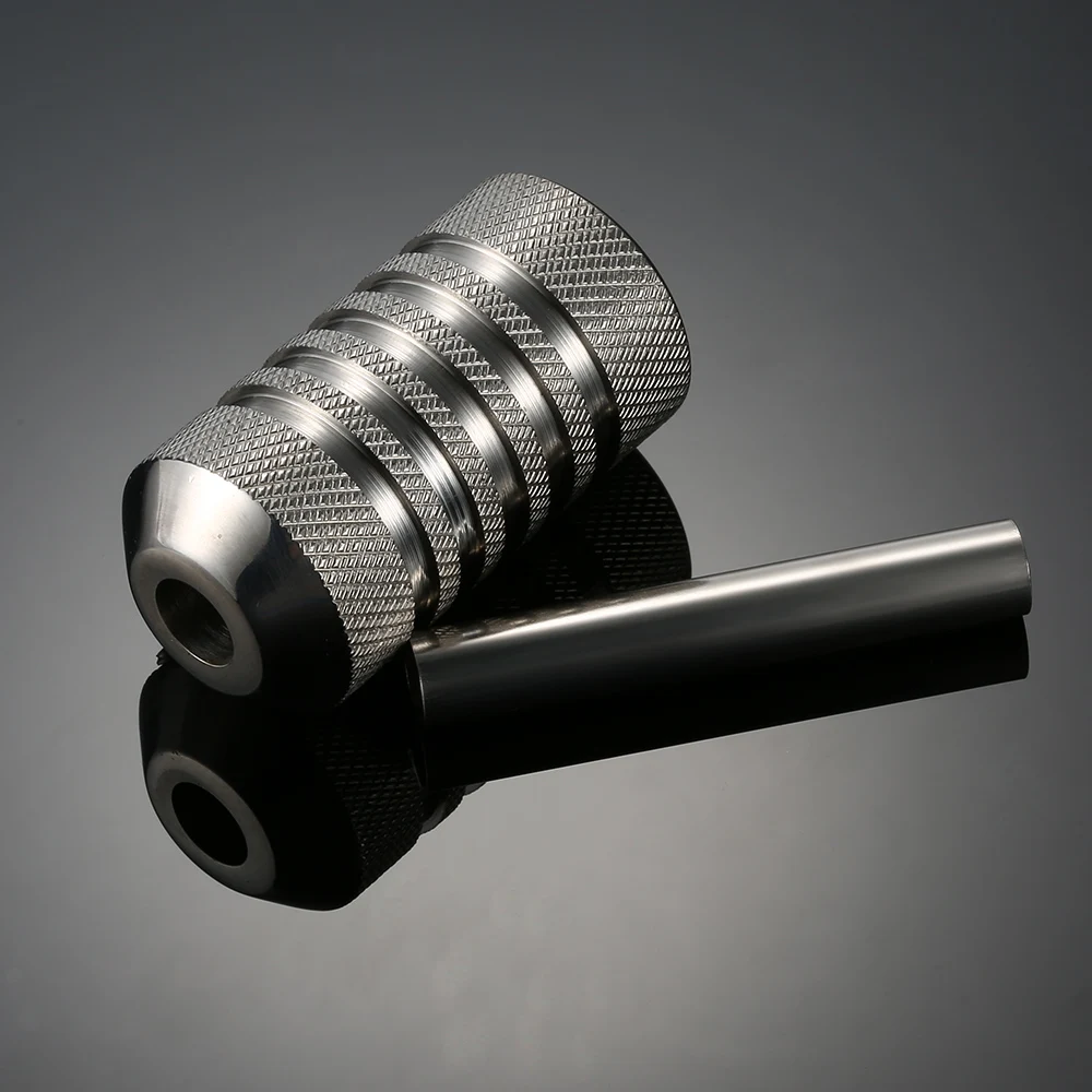 

1Pc Tattoo Machine Tube Handle Grips Tip 304 Stainless Steel Tattoo Supplies Body Art Tool Tattoo Handle Machine Kit Accessories