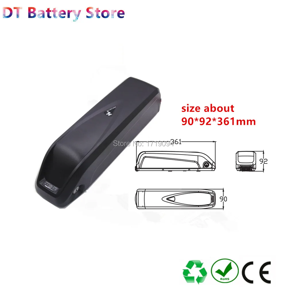 

Free shipping hailong dolphin shark li-ion E-bike battery 10ah 10.4ah 11.6ah 12.8ah 13ah 14ah 14.5ah 15ah 16ah 17ah 17.5ah