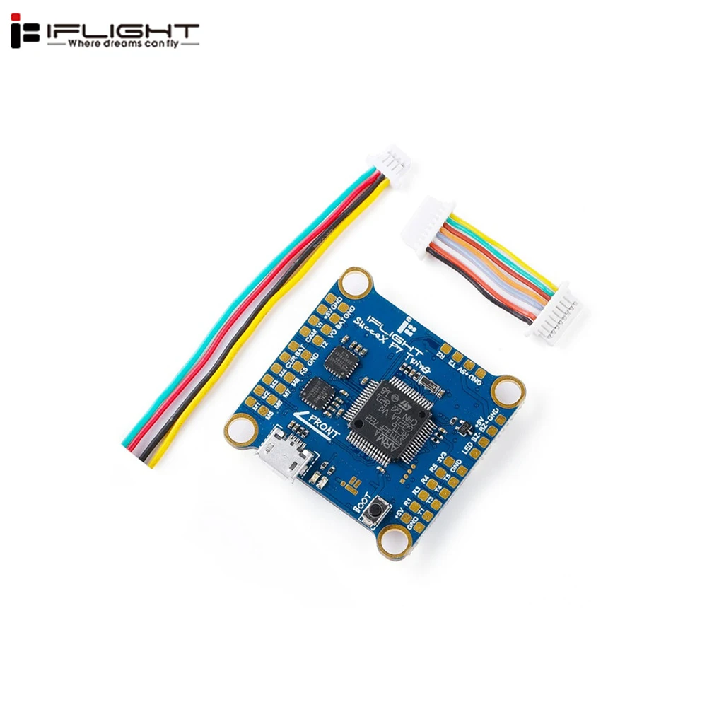 

iFlight SucceX F7 TwinG STM32F722RET6 Gyro Flight Controller W/ OSD Dual ICM20689 for RC Models Spare Part