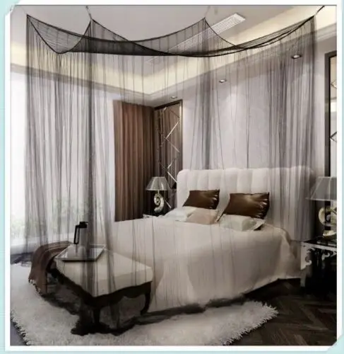 Москитная сетка полотном балдахин-сетка Moustiquaire Quarto насекомых палатка для спальни для двуспальная кровать