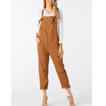 

2020 Spring Summer Rompers Womens Jumpsuits Bottoms Women Casual Pants Trousers Sleeveless Overalls Elegant Bodysuits Playsuits