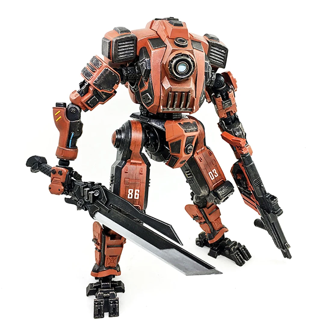 

27cm Mecha Model Xing Tian DIY 3D Assembly Handwork Removable Soldier Model With High Degree Of Reduction High Qualit