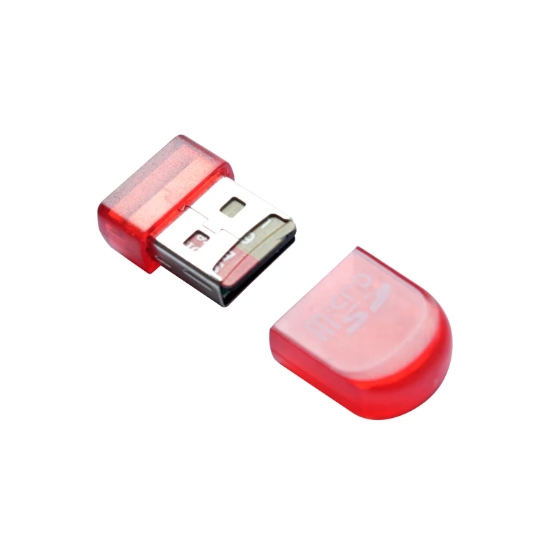 SR прозрачный мизинец стиль Micro SD кард-ридер USB 2,0 Flash Lector памяти OTG адаптер для ПК Аксессуары для ноутбуков