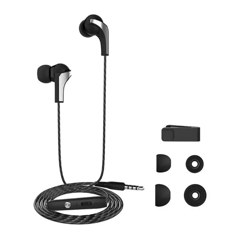 

VODOOL R29 In-Ear Headset Stereo Surround Sound Earphone PC Housing Earbuds Headphone with Mic for IOS Android Phone Music Cable