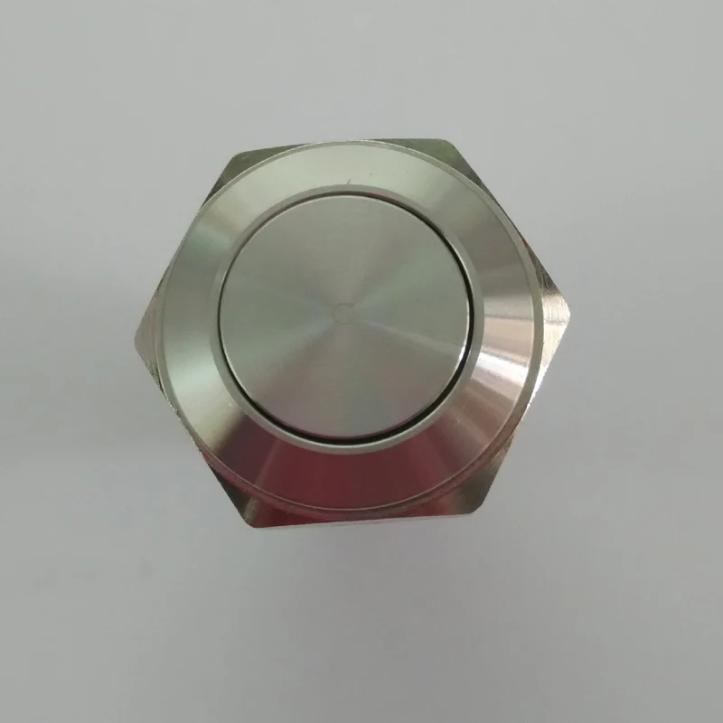 

16mm 2A/ 48VDC Normally Closed NC Momentary Metal Electric Push button Switch