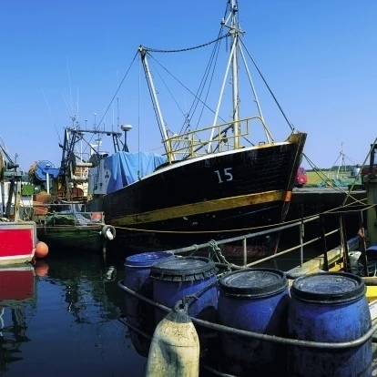 Kinsale Co Корк Ирландия рыболовные лодки плакат печать (30x12)|Таблички и знаки| |