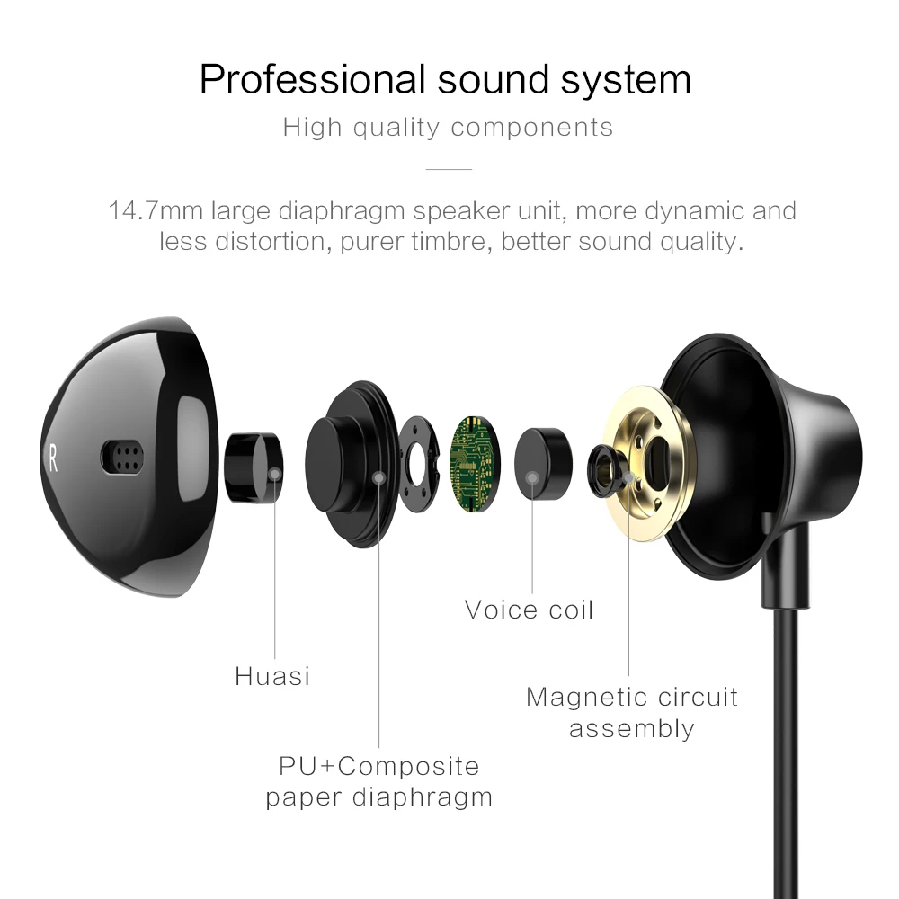 Наушники FLOVEME In Ear наушники с басами для зарядки Lightning 2 в 1 магнитом iPhone телефона