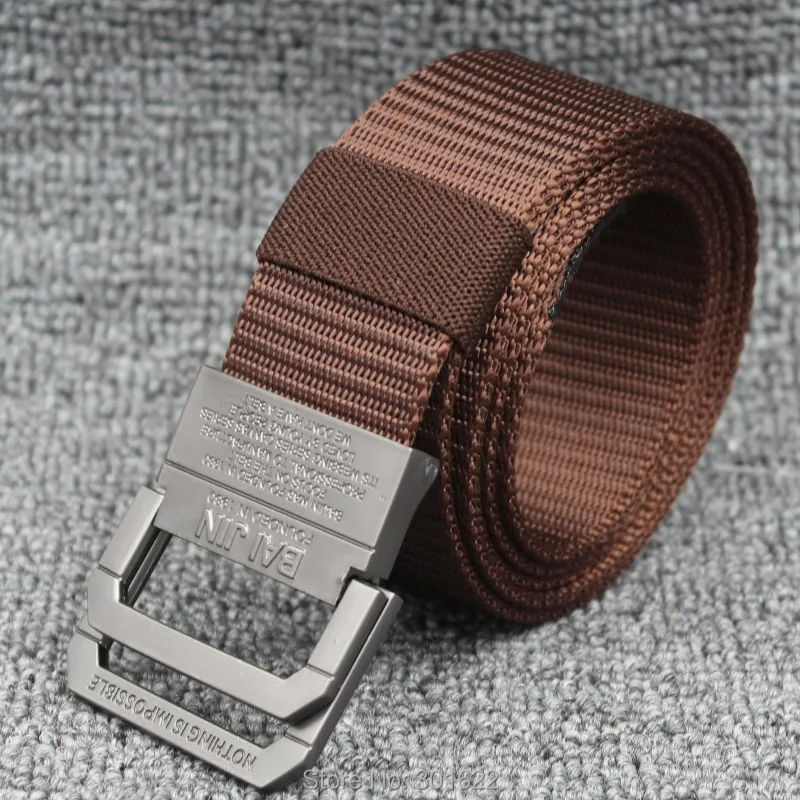 

Unisex Polyester Webbing Waist outdoor Waistband Canvas Belt