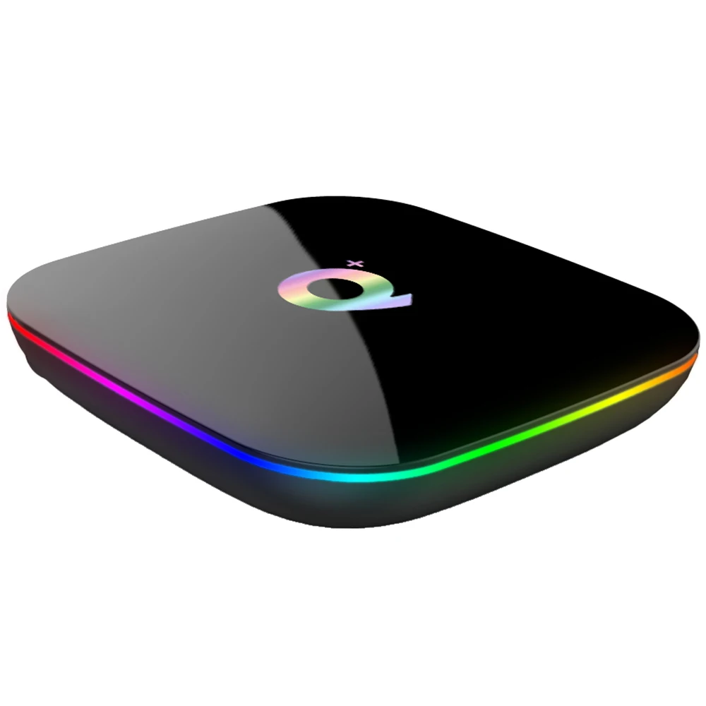 Q Plus Smart TV Box Android 8 1 Allwinner H6 телевизионная коробка с Bluetooth 4 Гб ОЗУ 32 ГБ/64 ПЗУ 64 бит