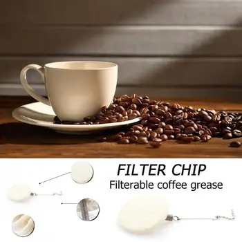 Stainless Steel Flannel Coffee Filter Reusable Siphon Pot Filters Coffee Maker Home Kitchen Coffee and Tea Tools