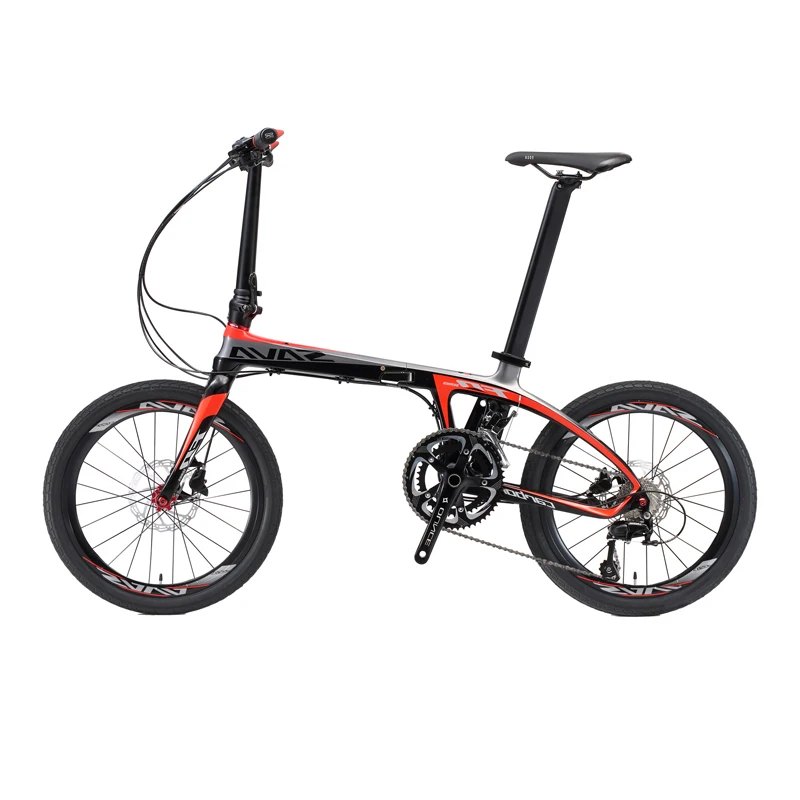 Складной велосипед Sava 20 дюймов складной карбоновый с Shimano 105 22 скорости