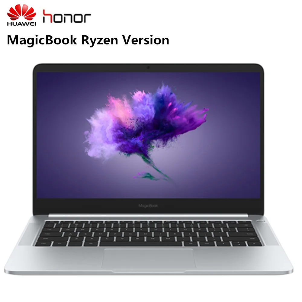 HUAWEI Honor MagicBook ноутбука 14-дюймовый Windows 10 Тетрадь AMD Ryzen 5 2500U 8 GB DDR4 256 GB SSD Radeon Vega 8 BT 4,1 PC