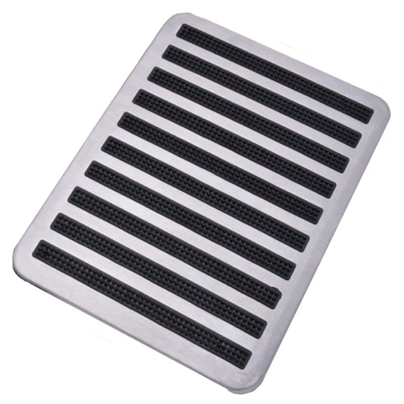 

23.5X16cm Car Inner Floor Carpet Mat Patch Foot Rest Heel Plate Pedal Pad Spare