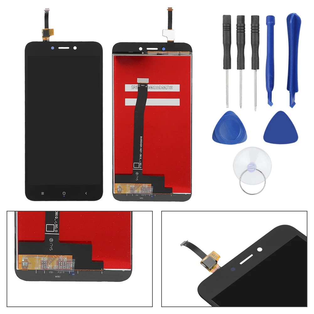 Mobile Phone Assembly LCD Phone Screen with Removal Tool for RED MI4X Black Hot Sale Mobile Phone Assembly LCD Phone Screen with Removal Tool for RED MI4X Black Hot Sale