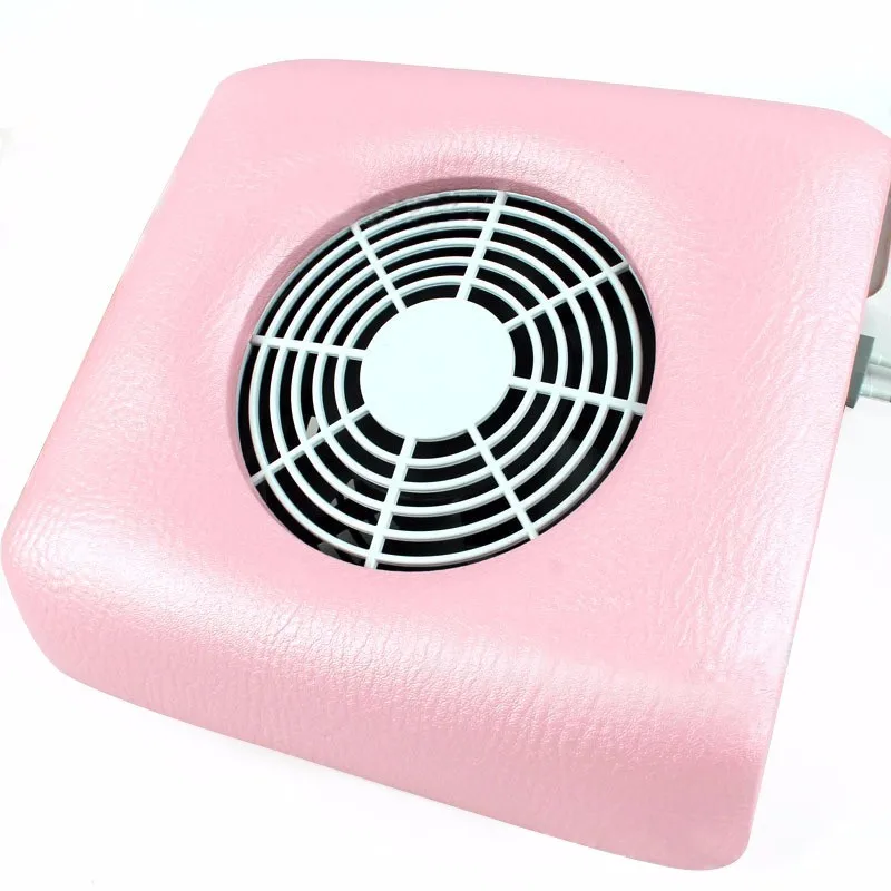 

Blueness NEW Nail Vacuum Cleaner Pink White Strong Suction Quiet Convenient Manicure Cleaning Machine Nail Art Supplies