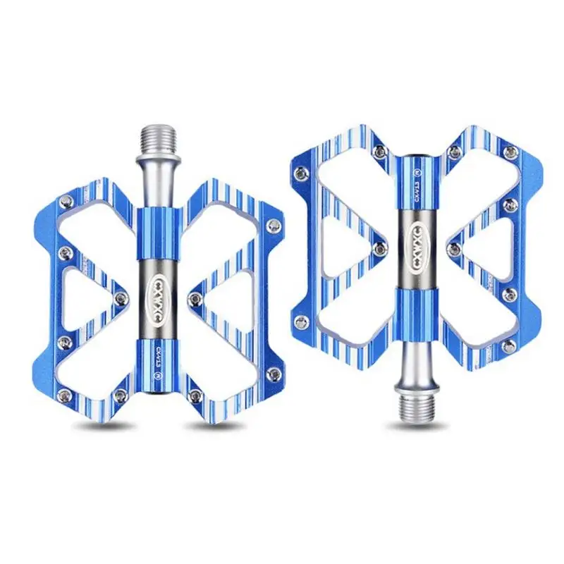 

1Pair Bike Pedals Anti-slip Ultralight Aluminum Alloy Body 3-Bearing CXV13 Riding Supplies Mountain Bike Pedal Sealed Bearing