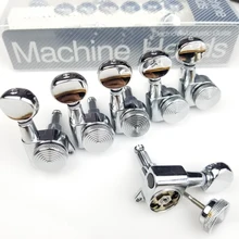 New Chrome Guitar Locking Tuners Electric Guitar Machine Heads Tuners JN-05SP Lock Silver Tuning Pegs ( With packaging ) New Chrome Guitar Locking Tuners Electric Guitar Machine Heads Tuners JN-05SP Lock Silver Tuning Pegs ( With packaging )