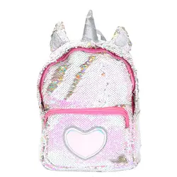 Школьные сумки для девочек-подростков 2019 пайетки в форме сердца путешествия рюкзак модная женская сумка Drop Доставка мочилы feminina
