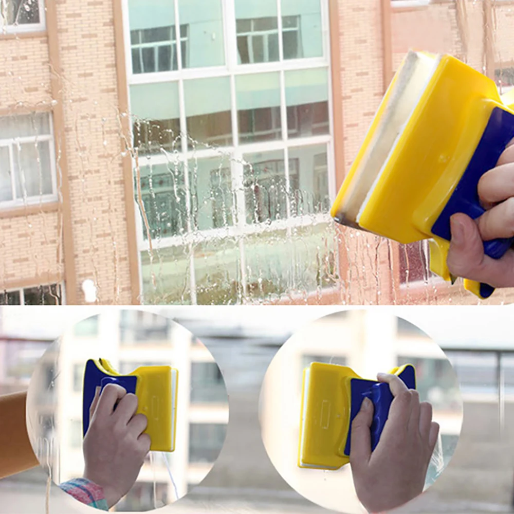 

Magnetic Brush For Washing Windows Household Double-Sided Window Cleaning Tool Magnetic Window Cleaner
