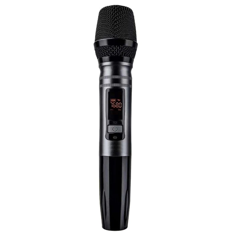 Sistema de Microfone Dinâmico sem Fio Automático com Receptor para Amplificador Nova Marca Ux2 Mixer Alto-falante Desktop Ônibus Áudio 1 Pçs Uhf
