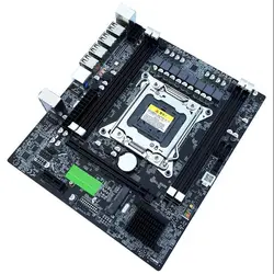 X79 E5 настольный компьютер плата Lga 2011Pin 4 Каналы Recc игровая материнская плата платформа ЦП Поддержка I7 Xeon для Intel H61 P6