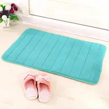 Трехцветный утолщенный коралловый коврик для входной двери, коврики для кухни, коврик для ванной комнаты, нескользящий коврик