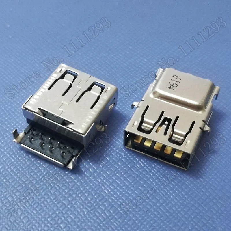 Разъем USB 10 шт./лот 3 0 для HP Pavilion 14 AL027TX AL106NA AL127TX AL128TX 246 g6 BS BS043N USB3.0 порт|Соединители| |