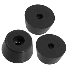 3x коническая форма мебель стол стул лапы наконечники вилки для лапы подушки 25x21x13 мм черный