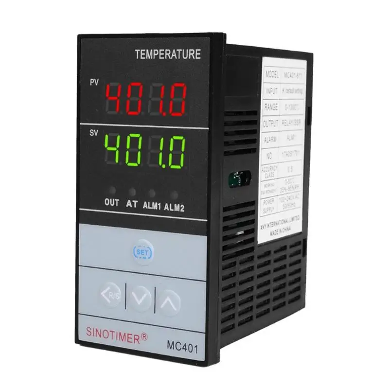

85mm PID Controlling Thermocouple RTD Input Temperature Controller Relay/SSR Output Thermoregulator thermostat