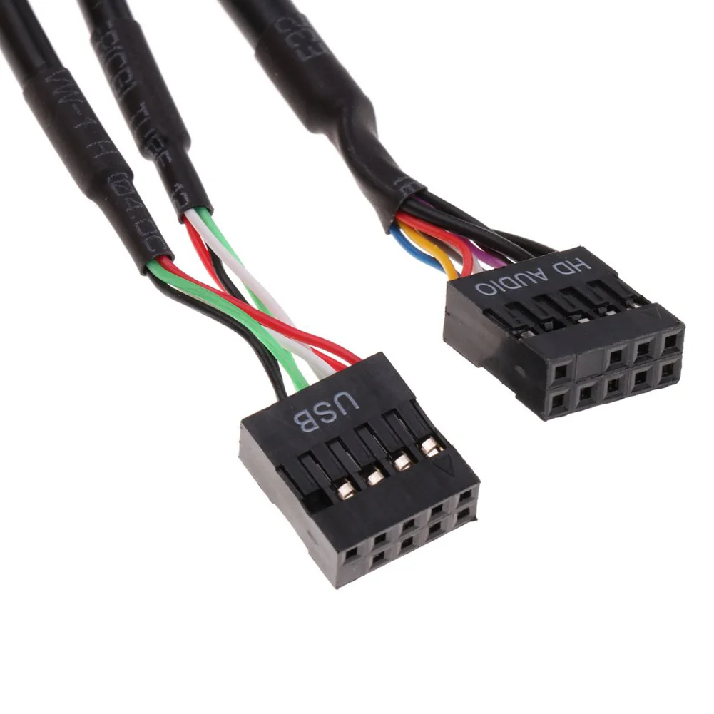  Dual USB 3.0 HUB CON 2.0 Porte HD Audio Metallo Floppy Drive Espansione del Pannello Frontale 2019 