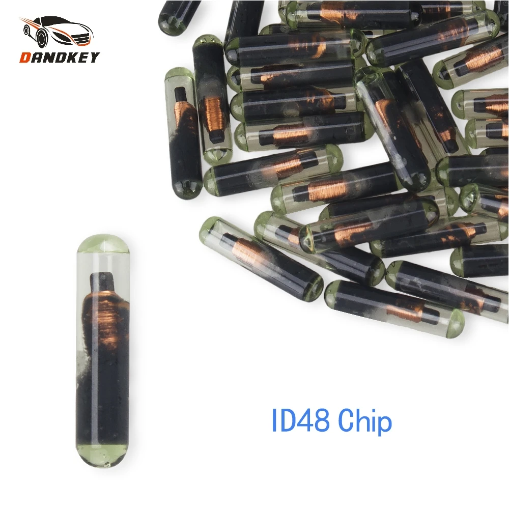 Dandkey карбоновый чип ID48 для VW Skoda Seat Audi Porsche Honda Автомобильный ключ система