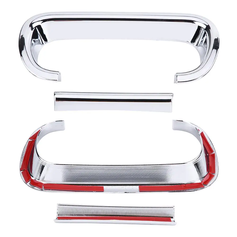 

Car Tail Rear Brake Skid Light Lamp Hood Cover Trim Frame Silver Chrome Car Styling for Suzuki Vitara 2016 2017 2018